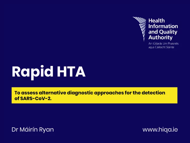 rapid hta