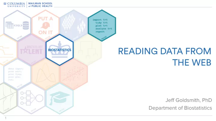reading data from the web