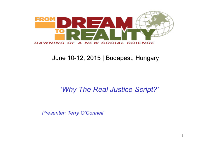 june 10 12 2015 budapest hungary why the real justice