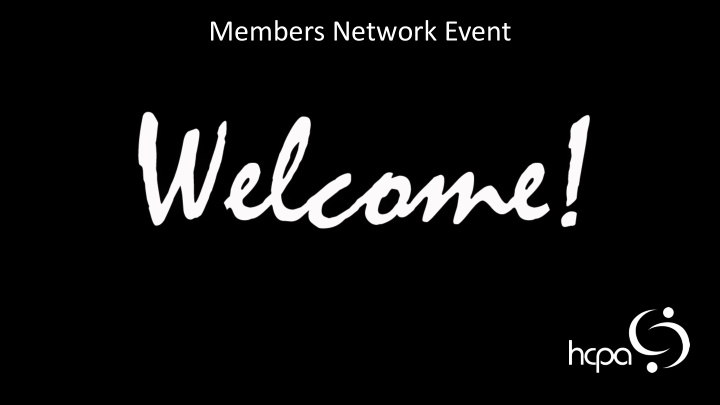 members network event members network event