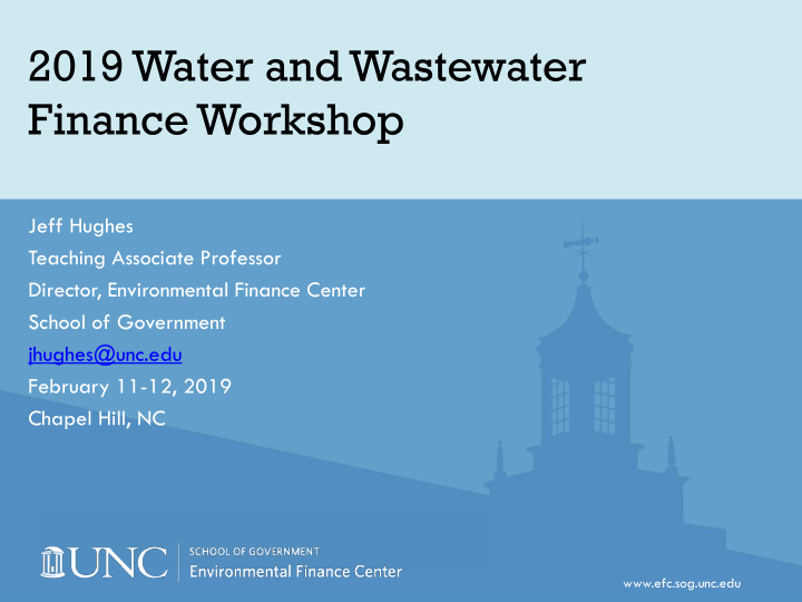 2019 water and wastewater