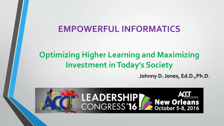 empowerful informatics