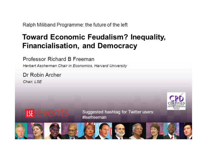 toward economic feudalism inequality financialisation and