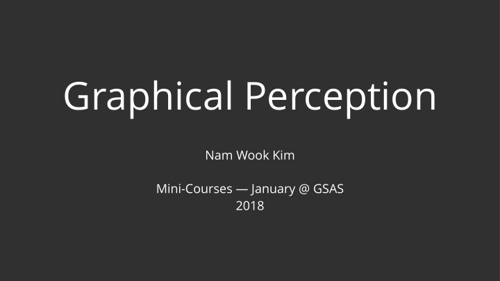 graphical perception
