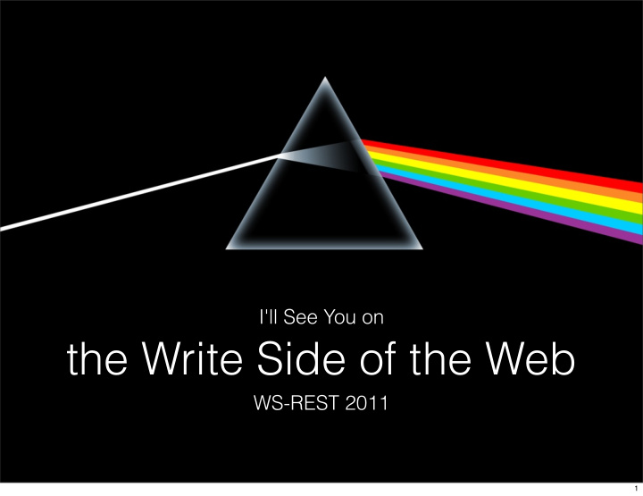 the write side of the web