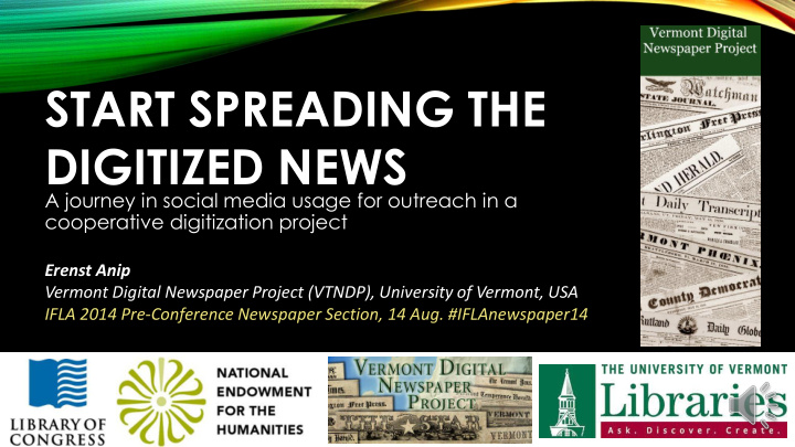 digitized news