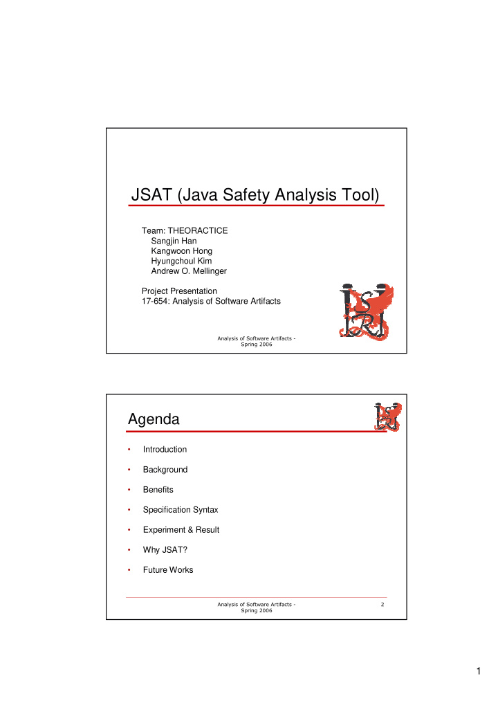 jsat java safety analysis tool