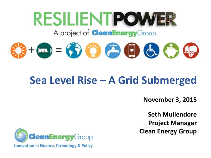 sea level rise a grid submerged