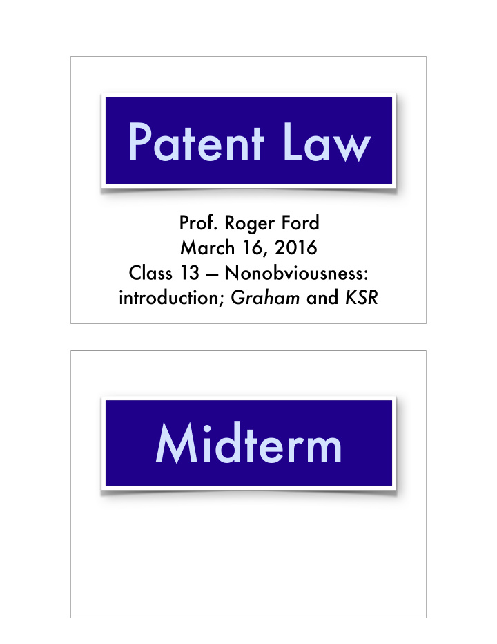 patent law