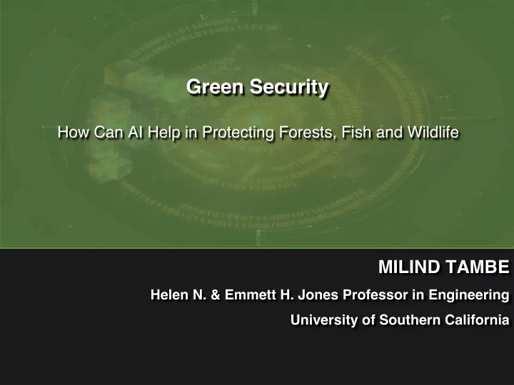 green security