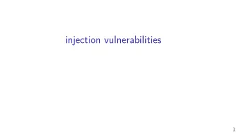 injection vulnerabilities  1  Changelog  Corrections made in this version not in fjrst posting:  17