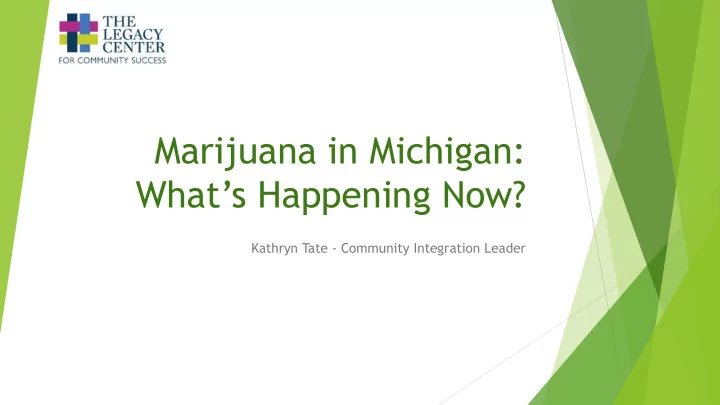 marijuana in michigan