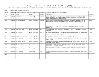 NATURAL DRUG RESEARCH, PHYTOMEDICINE AND BIOTECHNOLOGY | PHARMACOLOGY, CLINICAL RESEARCH, PHARMACY