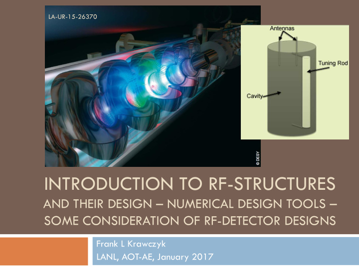 introduction to rf structures