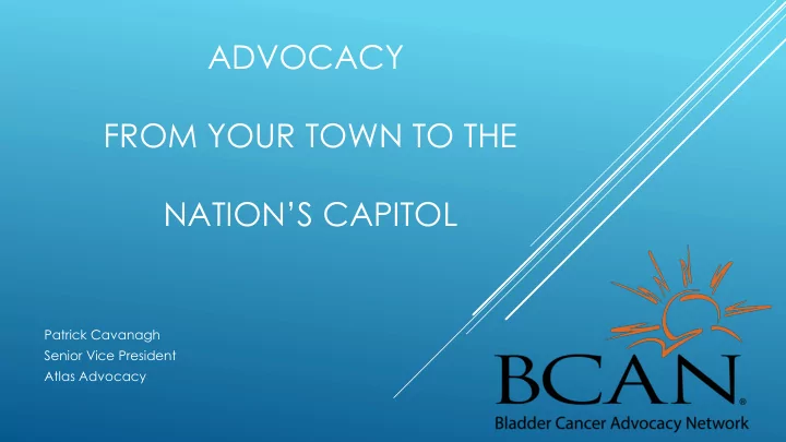 advocacy