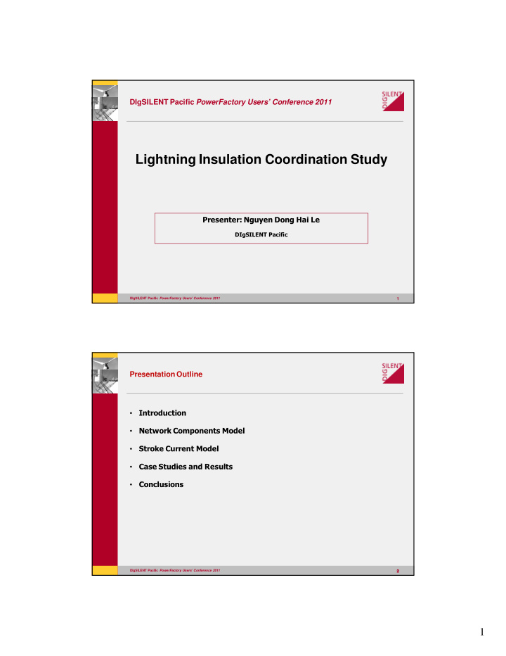 lightning insulation coordination study