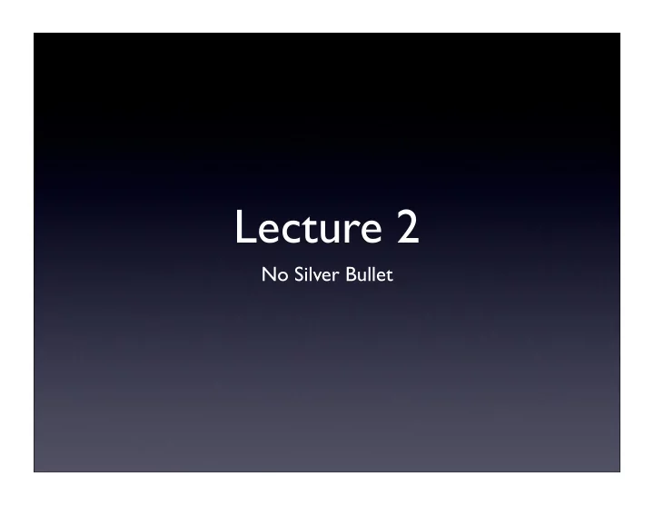 lecture 2