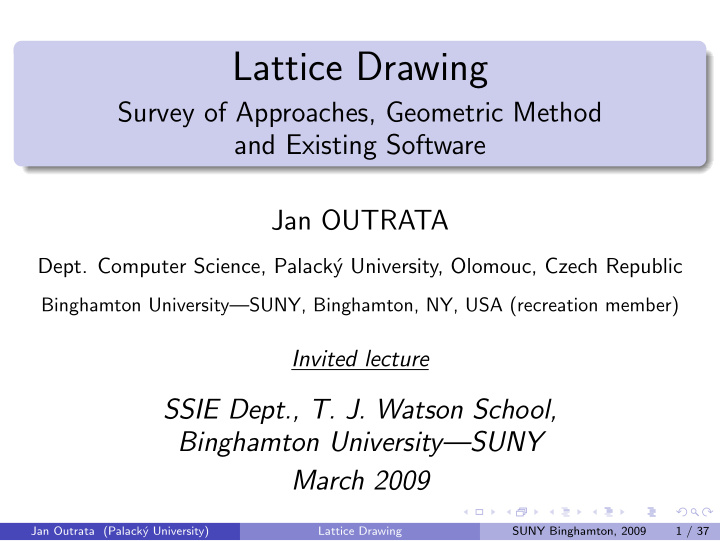 lattice drawing