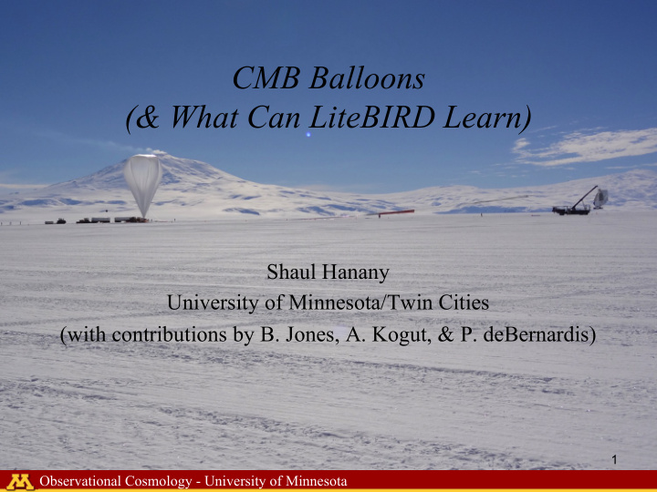 cmb balloons what can litebird learn