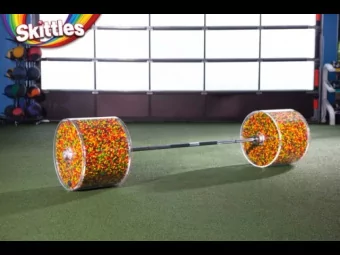 (  )      15      2 = 7215.8456  in 3  199 Skittles x Skittles 14.437 in 3 =