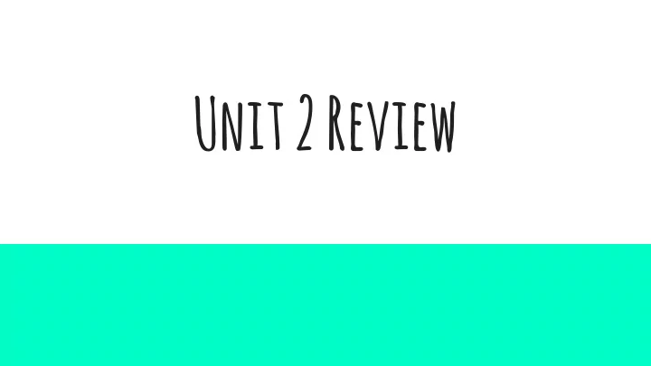 unit 2 review find the gcf and lcm of 12 and 18 6 12 18 2