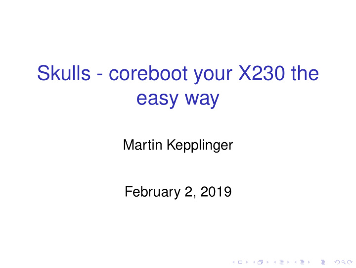 skulls coreboot your x230 the easy way