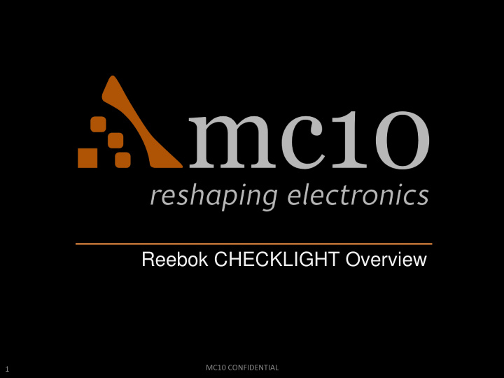 reebok checklight overview