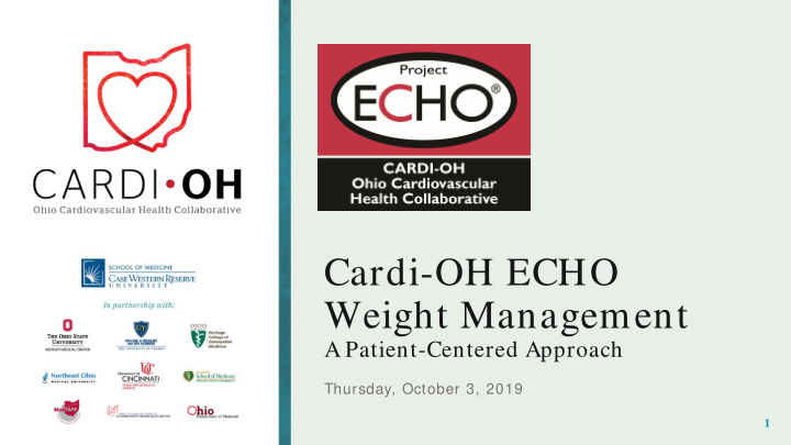cardi oh echo weight management