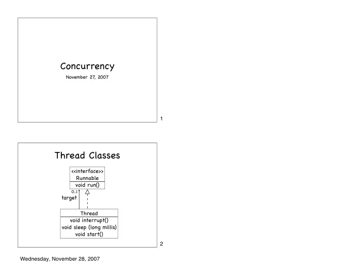 concurrency