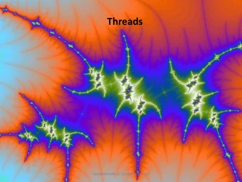 Threads  Fundamentals of Computer Science  Outline  Multi-threaded programs  Multiple