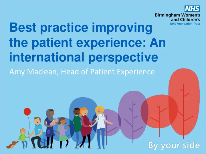 best practice improving
