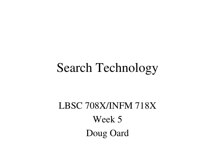 search technology