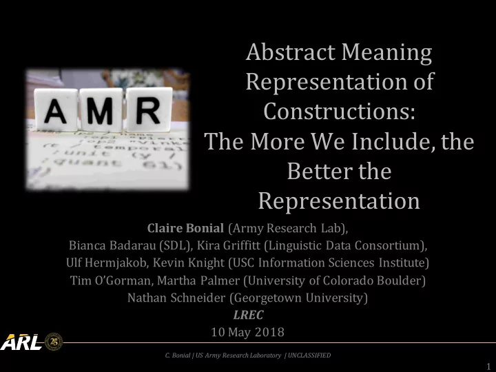 abstract meaning representation of constructions the more