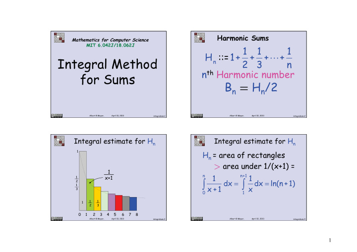 integral method
