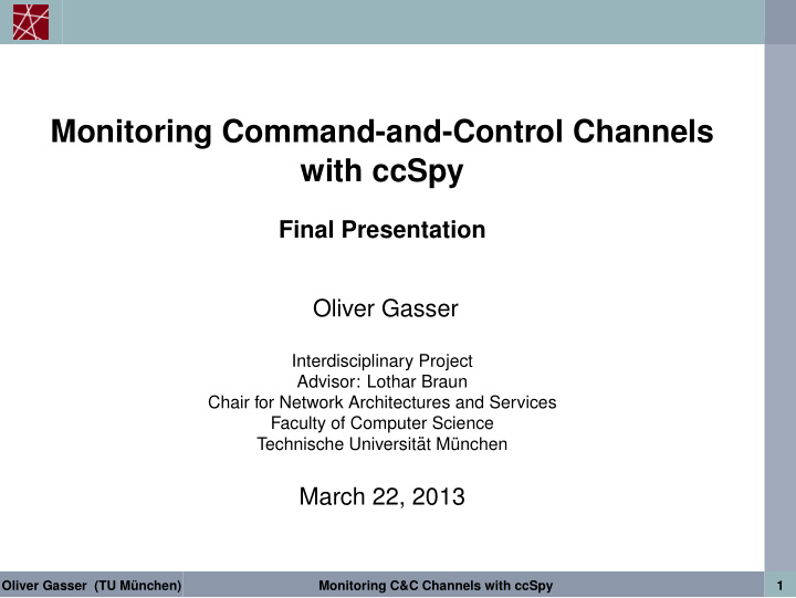 monitoring command and control channels with ccspy