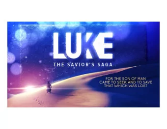 1  SOME SOPHISTICATED SLANDER  LUKE 11:28-54  The attack on Jesus begins, that unfortunately,