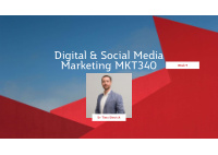 digital social media marketing mkt340