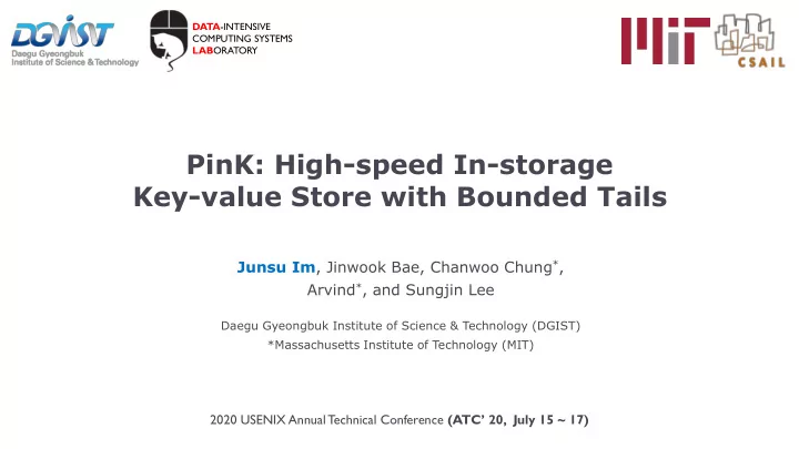 key value store with bounded tails