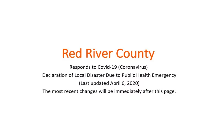 red river county
