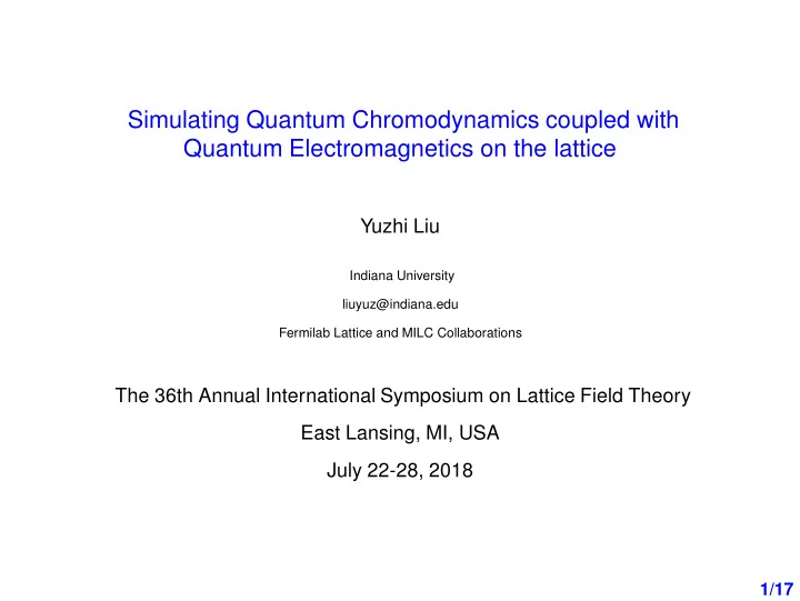 simulating quantum chromodynamics coupled with quantum