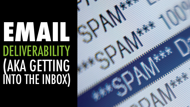 email deliverability