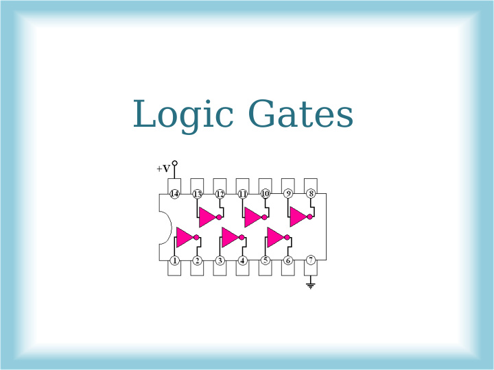logic gates what are logic gates