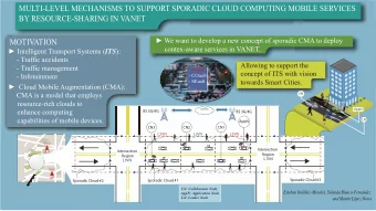 MULTI-LEVEL MECHANISMS TO SUPPORT SPORADIC CLOUD COMPUTING MOBILE SERVICES  BY RESOURCE-SHARING IN