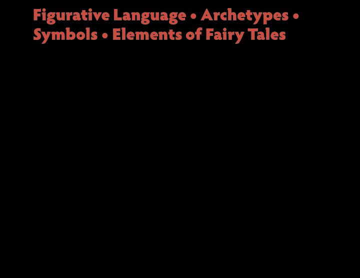 symbols elements of fairy tales figurative language