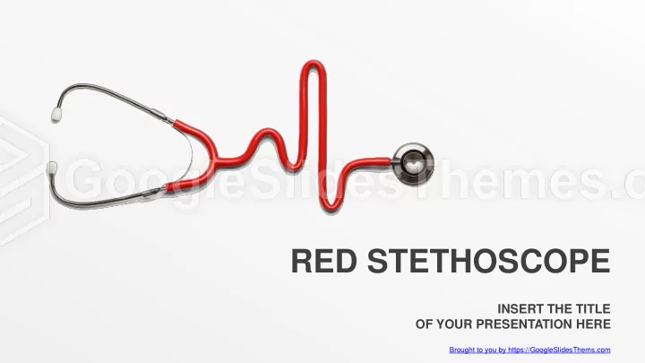 red stethoscope