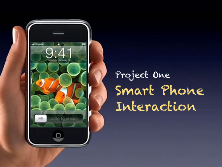 smart phone interaction sketch design implement and