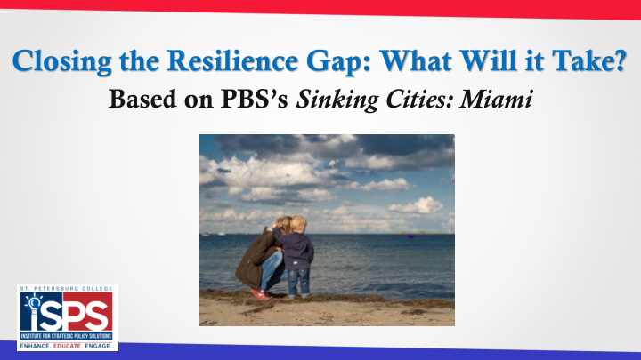 closing the resilience gap what will it take