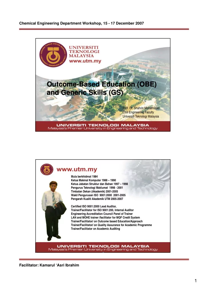 outcome outcome based education obe based education obe
