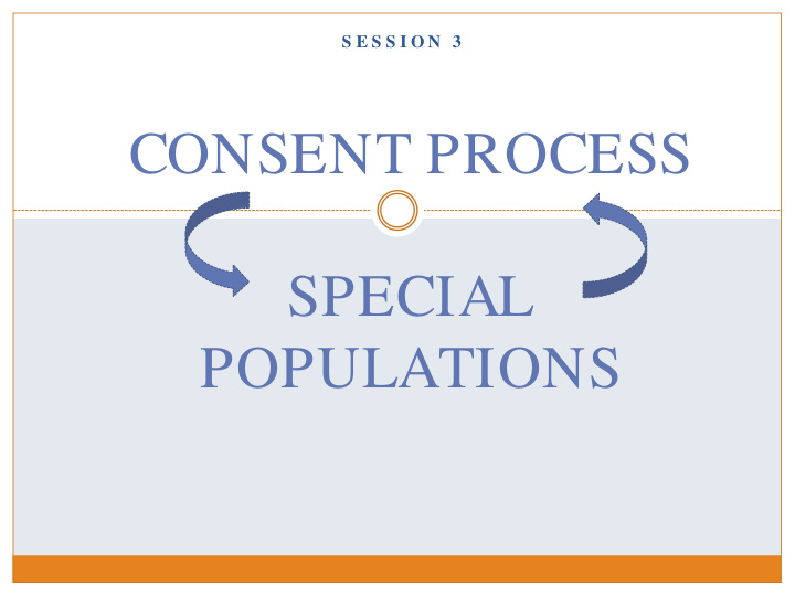 consent process special populations consent