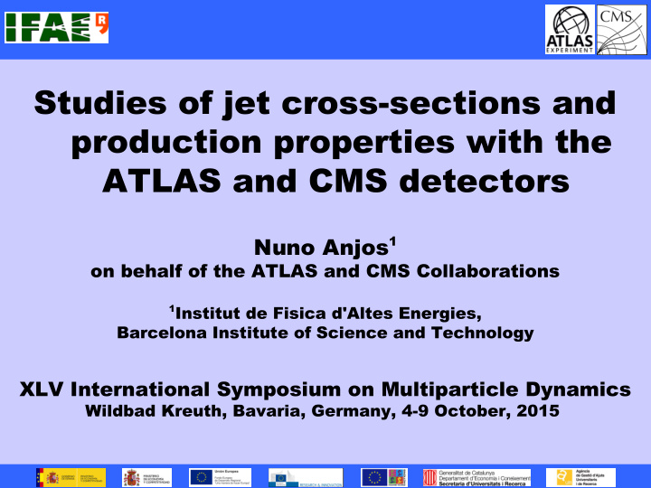 studies of jet cross sections and production properties